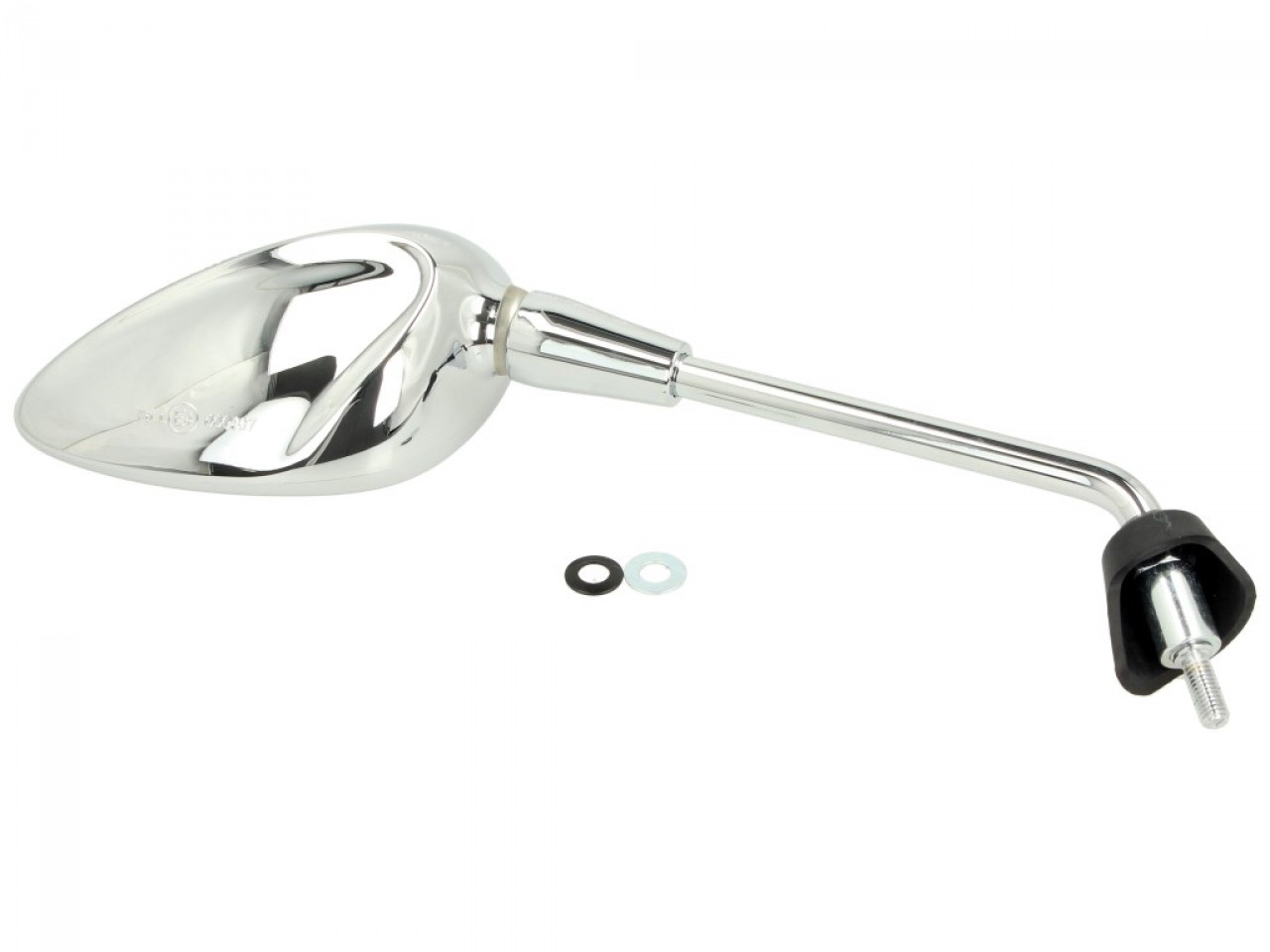 Rétroviseur droit chromé pour Vespa Sprint 50-150ccm 2T/4T