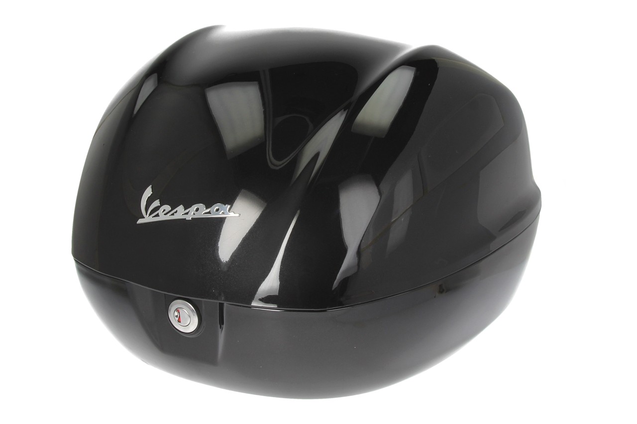 Top case Vespa 32 L noir brillant Nero Cosmo (98/A) sans rembourrage dorsal