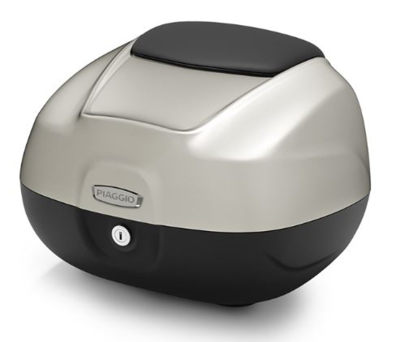 Top case 37 L avec dossier pour Piaggio MP3 HPE RST 530 Exclusive (2022)  - grigio cloud mat G07