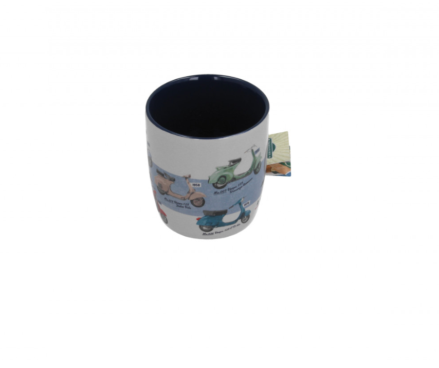 Tableau des modèles de tasses Vespa