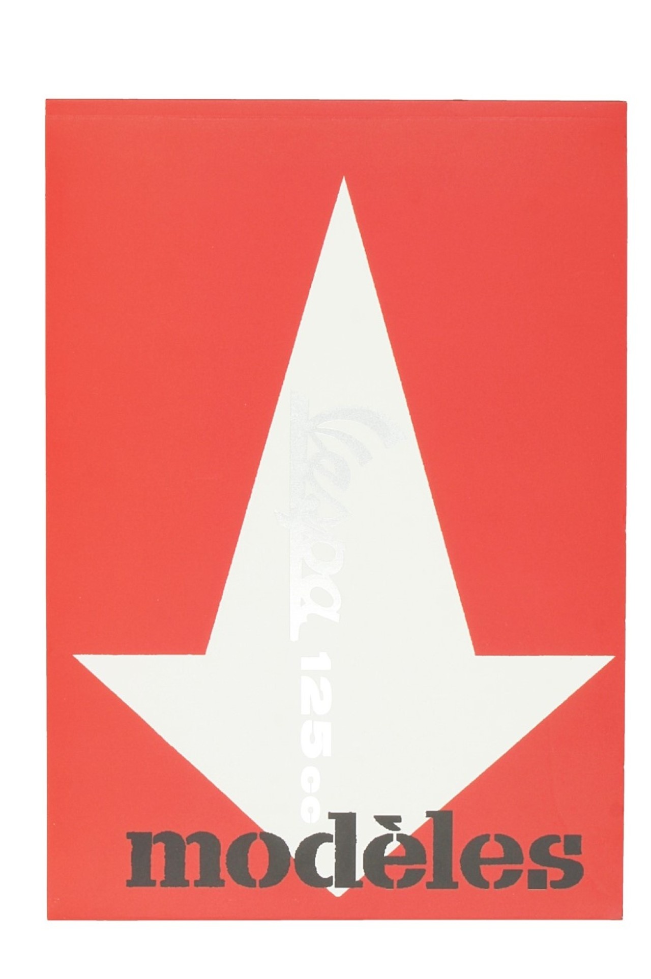 Bloc-notes Vespa DIN A4, flèche Vespa