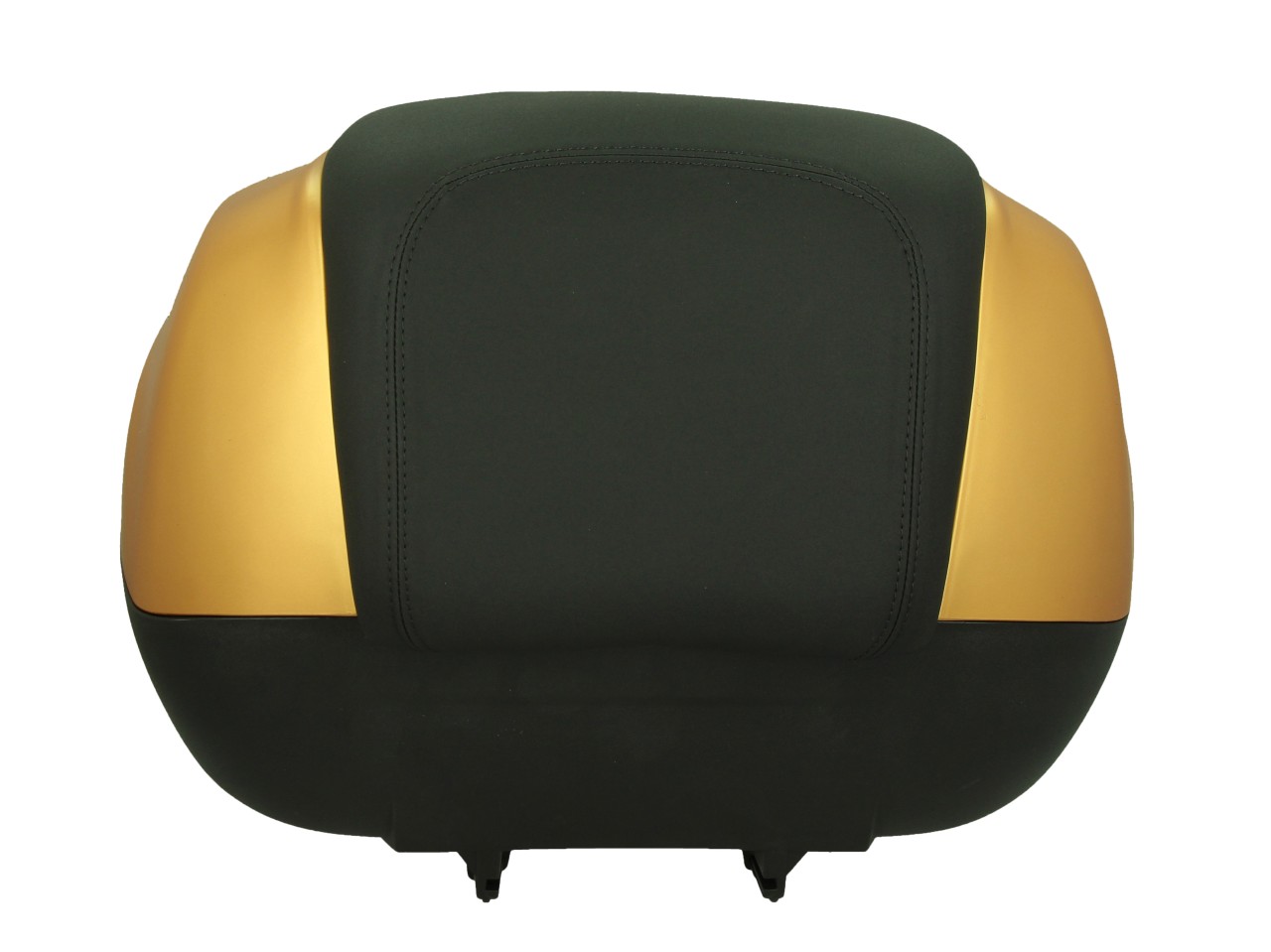 Top case 37 L avec dossier pour Piaggio Medley Sport 125/200 (24-25) - jaune métallisé mat L10