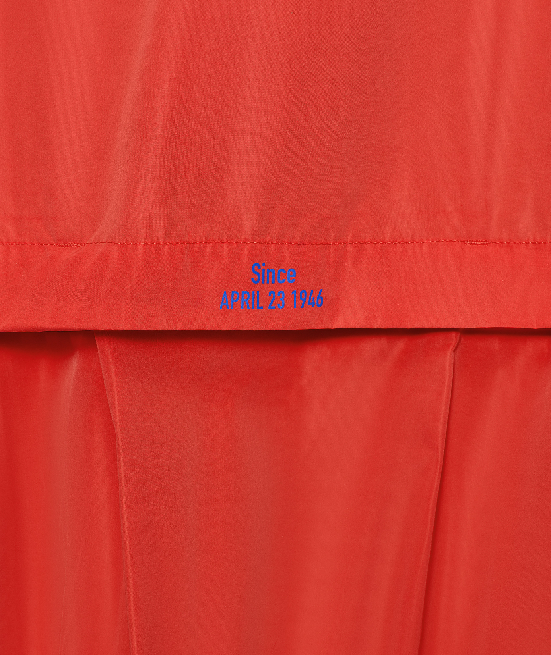 Veste coupe-vent Vespa orange «Flame», collection DEC