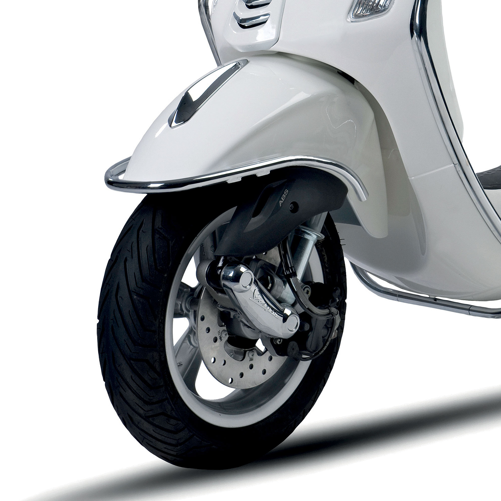 Pare-chocs aile avant Vespa Primavera - chrome