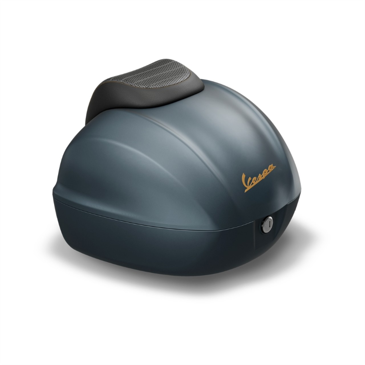 Top case Vespa 32 L bleu sans rembourrage dorsal Blue Officina 8 (D31)