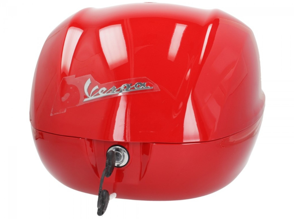 Top case Vespa 32 L rouge brillant 894 sans dossier