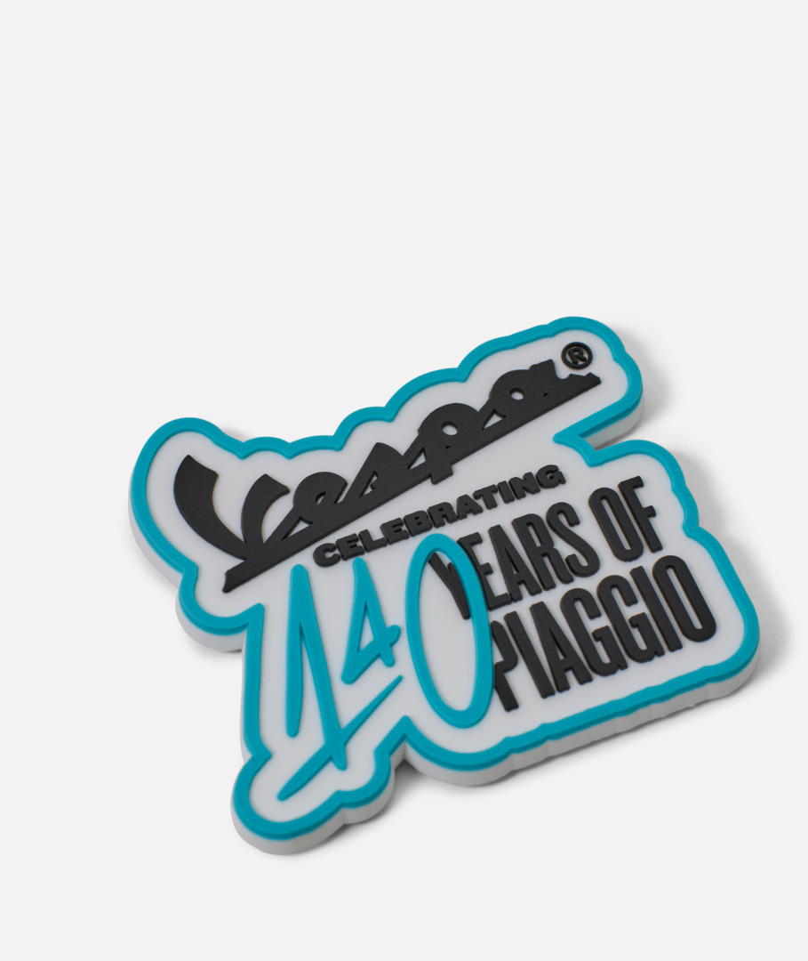 Aimant Vespa "140 ans de Piaggio"