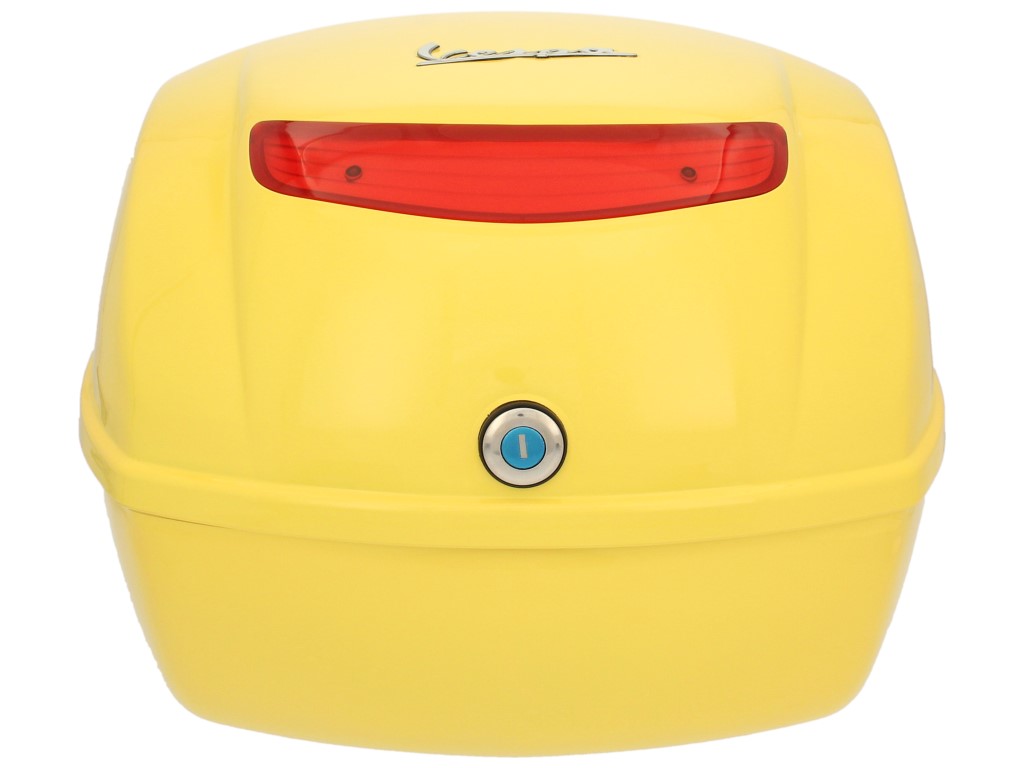 Top case original pour Vespa LX / S - jaune 928/A