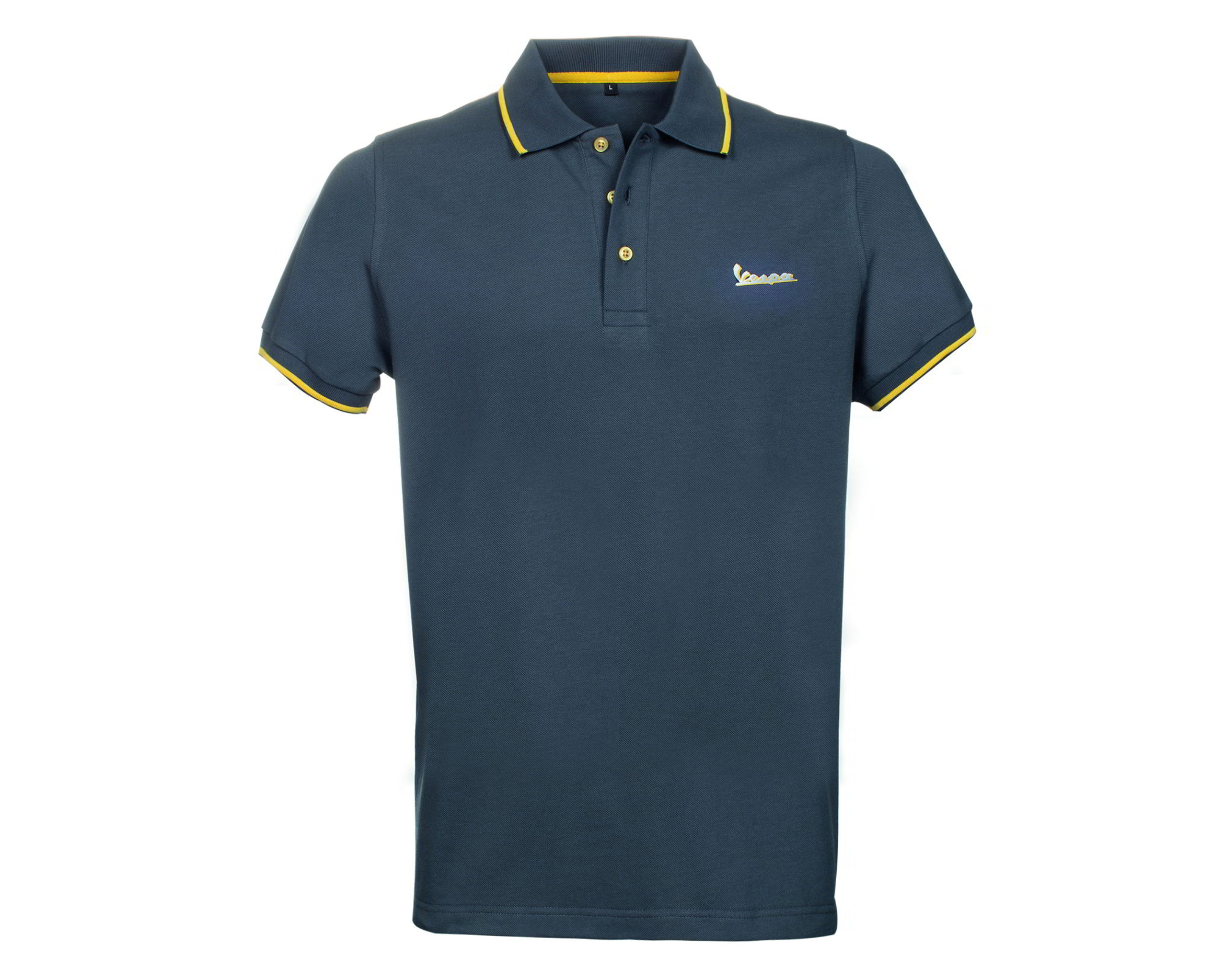 Vespa Polo Graphic Homme, gris