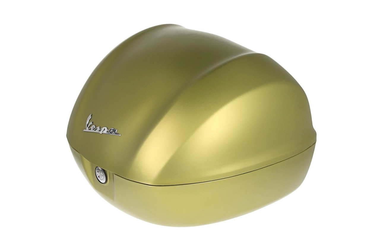 Top case Vespa 32 L vert mat V03 sans dossier