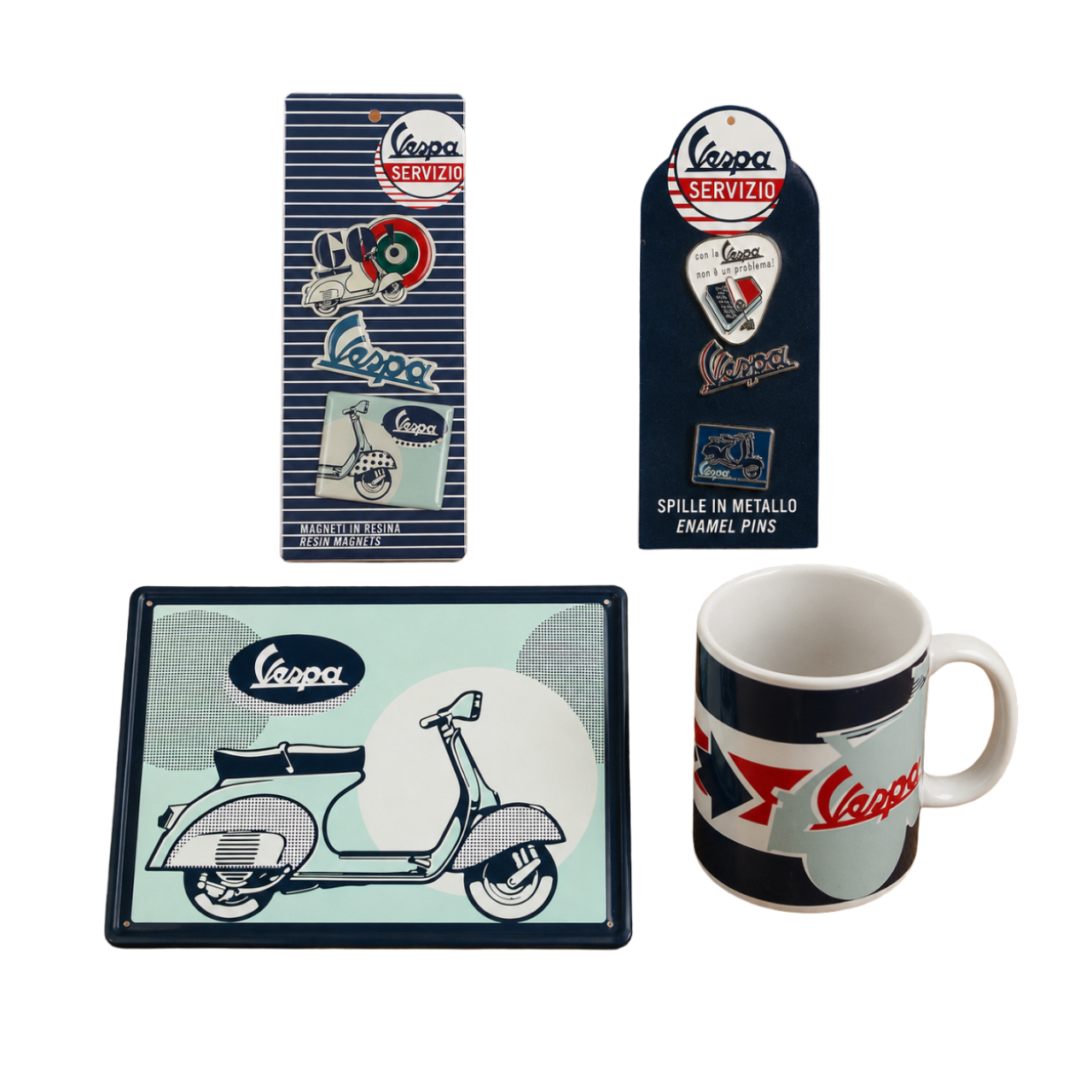 Pack de produits dérivés Vespa « No Problema »