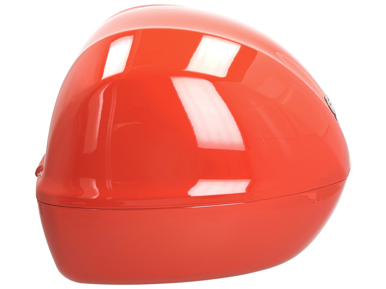 Top case Vespa 32 L orange brillant A11 sans dossier