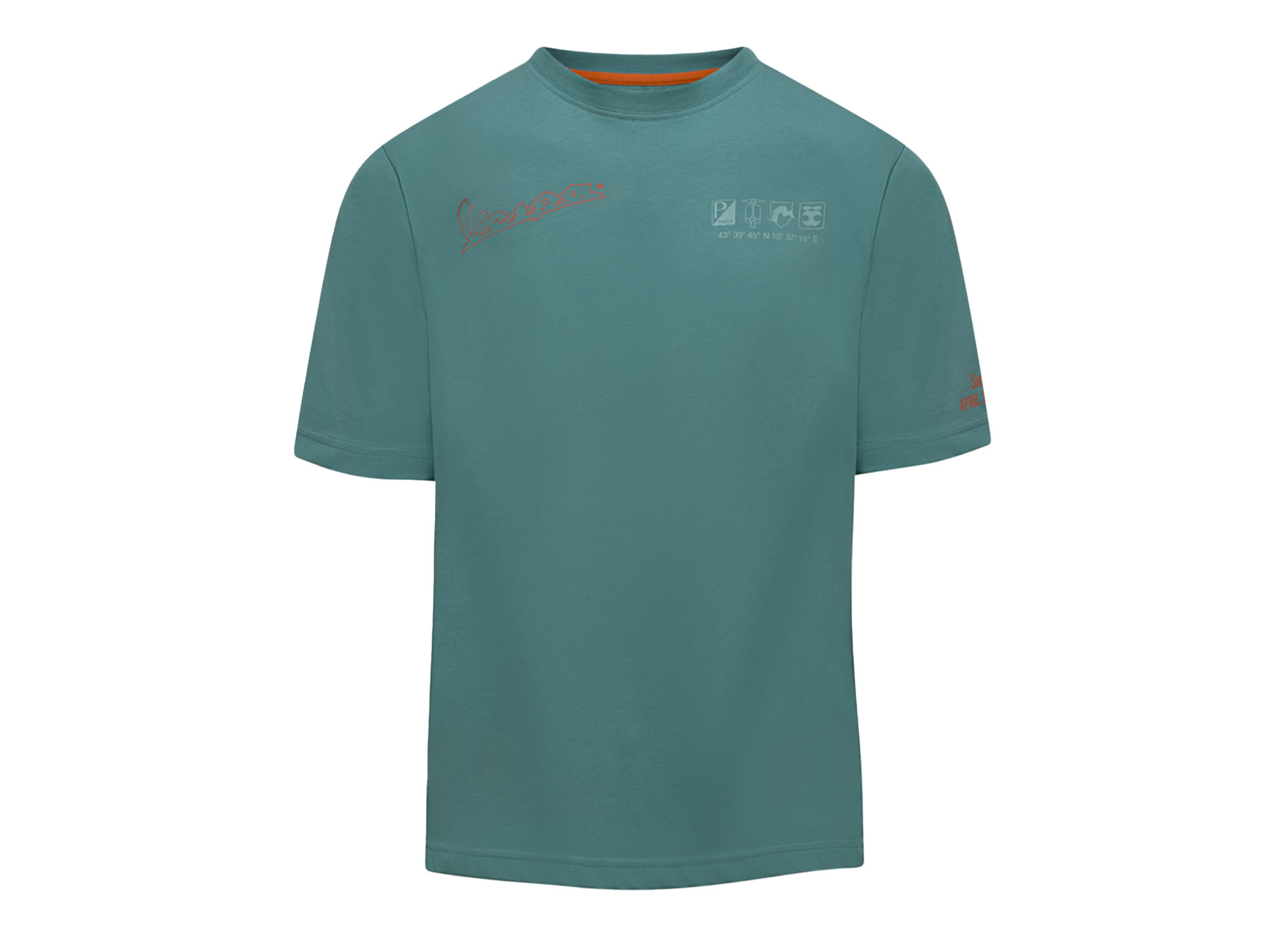 T-shirt Vespa Sol vert collection DEC