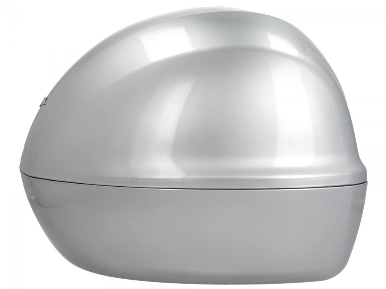 Top case Vespa 32 L argenté 719/C sans dossier