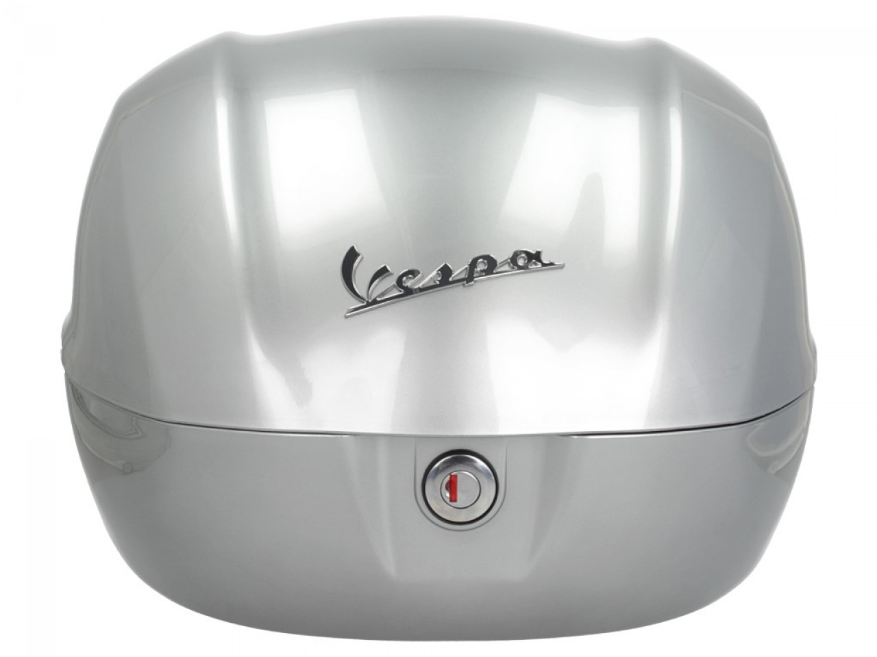 Top case Vespa 32 L argenté 719/C sans dossier