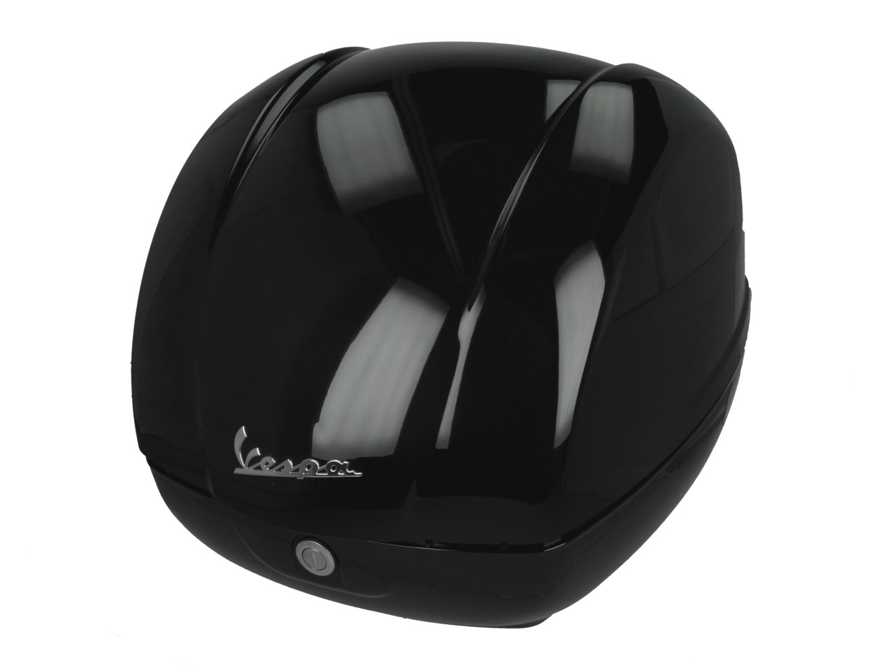 Top case d'origine 36 L noir brillant 094 pour Vespa GTS 125/310 et GTV 310