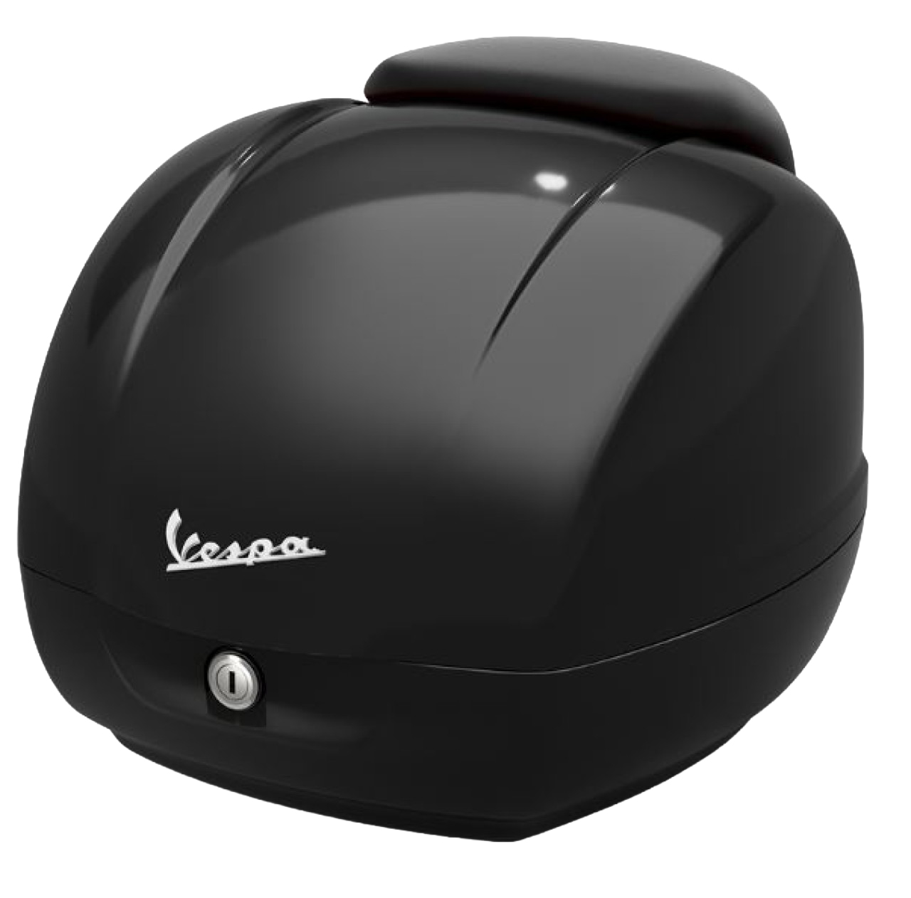 Top case original pour Vespa GTS - noir nero cosmo / vulcano / 98/A