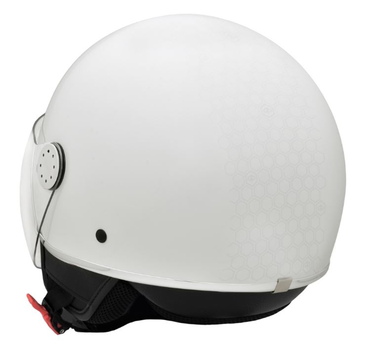 Casque intégral Piaggio Demi Jet Mirror blanc mat