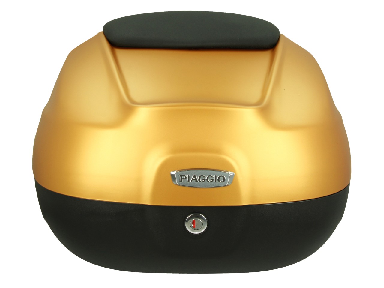 Top case 37 L avec dossier pour Piaggio Medley Sport 125/200 (24-25) - jaune métallisé mat L10