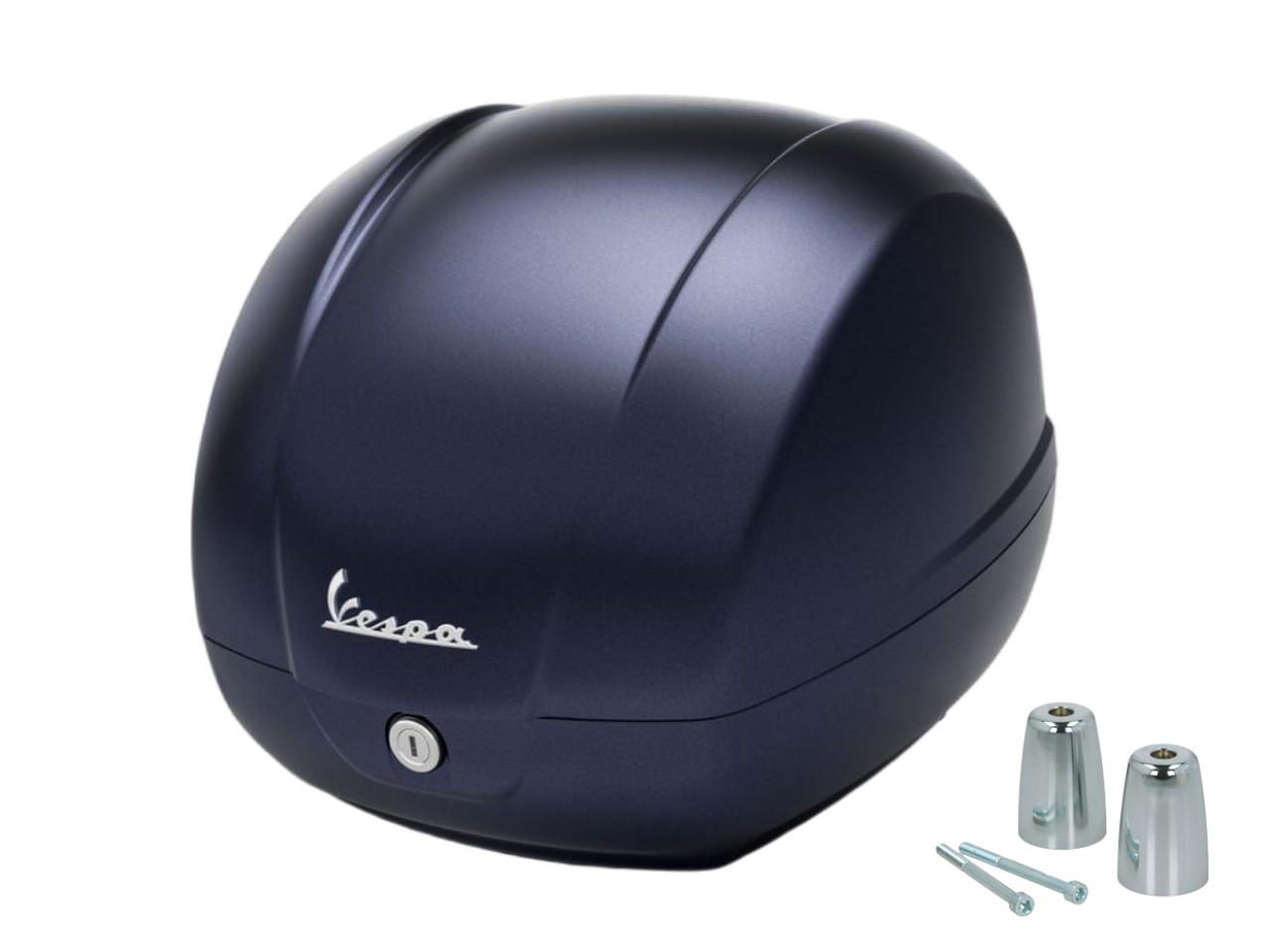 Top case d'origine 36 L bleu foncé 288/A pour Vespa GTS 125/310 et GTV 310