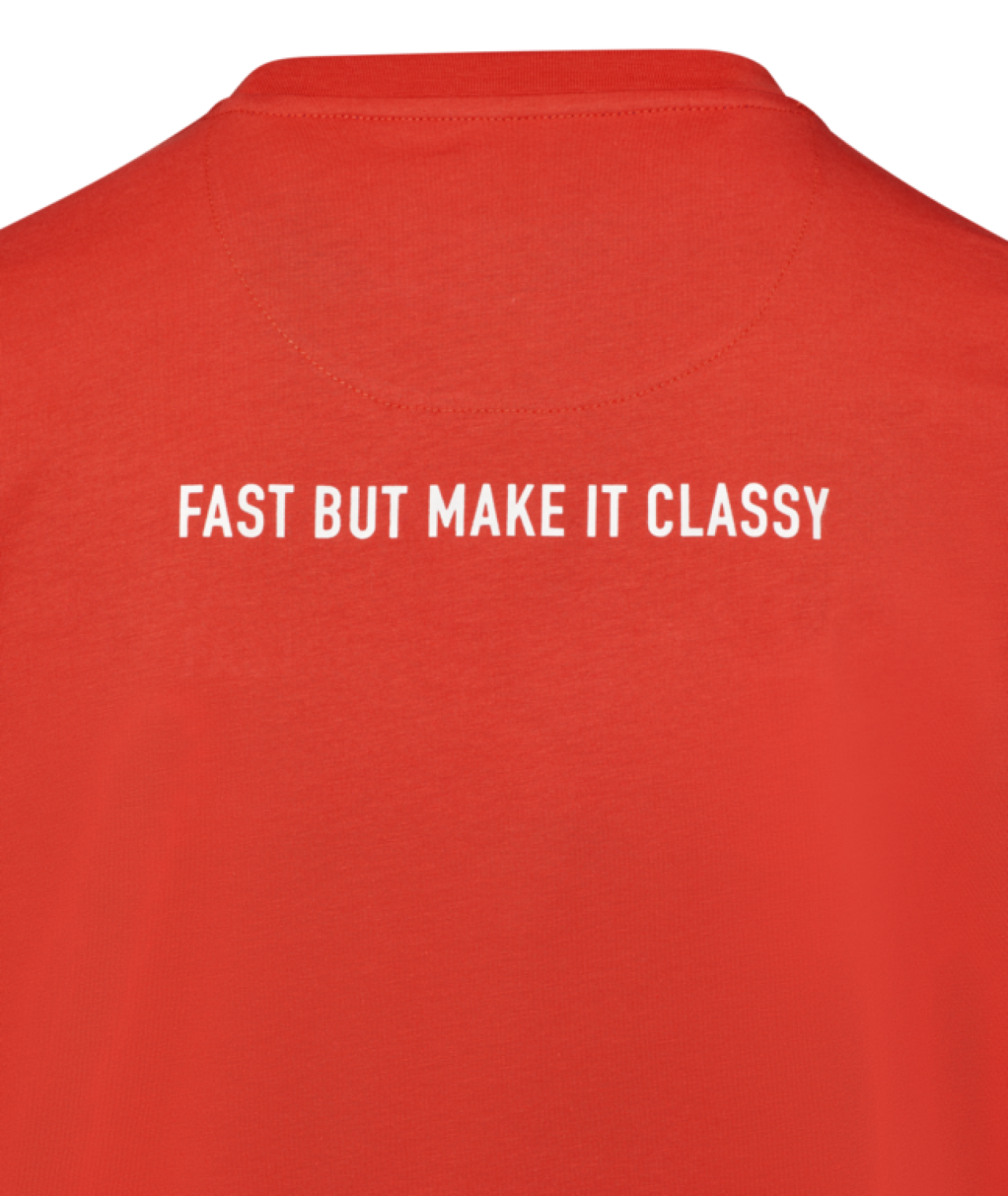 T-shirt Vespa « Flame orange » de la collection DEC