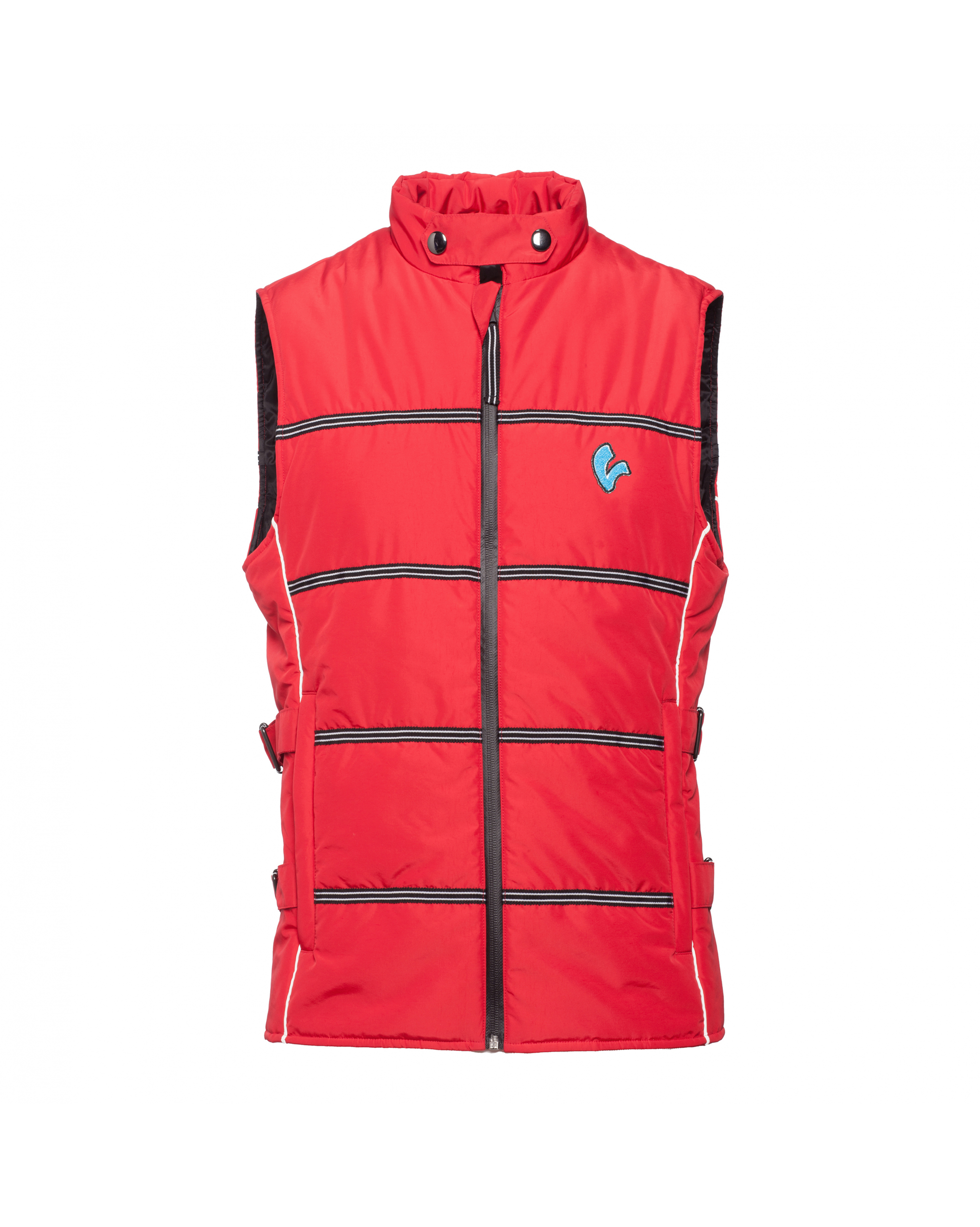 Gilet Vespa V-Stripes unisexe rouge